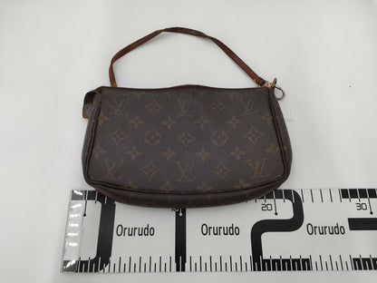 LOUIS VUITTON Monogram Pochette Accessoires ST Cut / Handbag