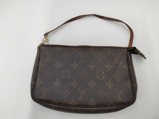 LOUIS VUITTON Monogram Pochette Accessoires ST Cut / Handbag