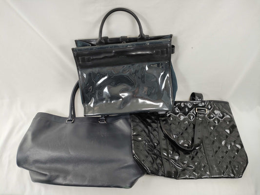 3 items including COACH, FURLA, and Marc Jacobs tote bags