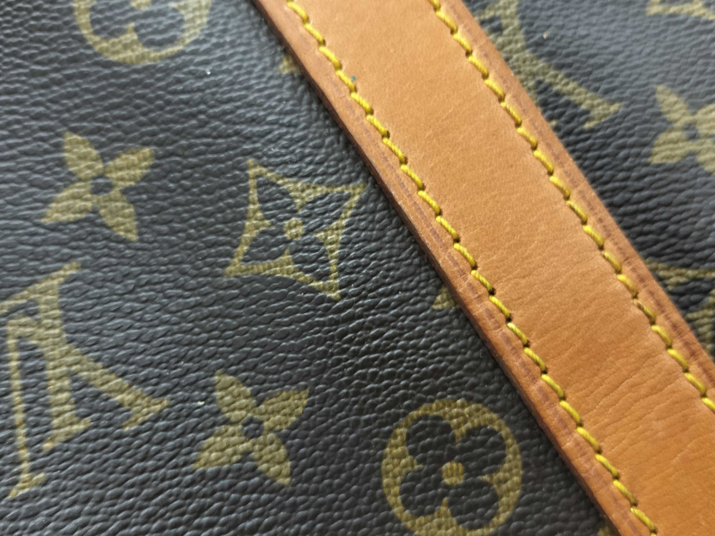 LOUIS VUITTON FC 893 Monogram M41414 Keepall Bandouliere 55 Boston Bag with Stitch