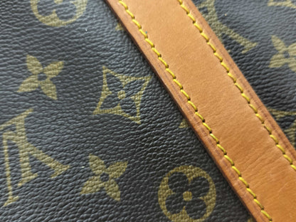 LOUIS VUITTON FC 893 Monogram M41414 Keepall Bandouliere 55 Boston Bag with Stitch