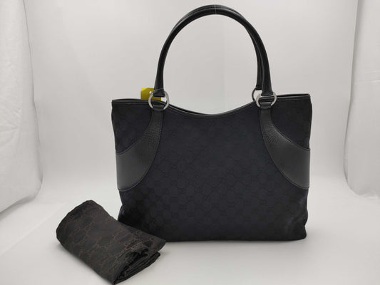 GUCCI GG Tote Bag / 113016 205118 / Black Tote Bag