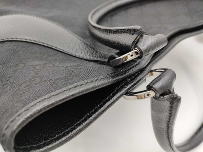GUCCI GG Tote Bag / 113016 205118 / Black Tote Bag