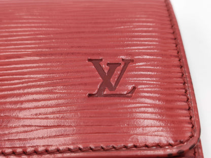 LOUIS VUITTON Epi Portefeuille International Wallet