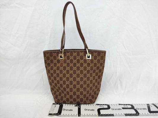 GUCCI GG Canvas 0021099002058 Hand Tote Bag
