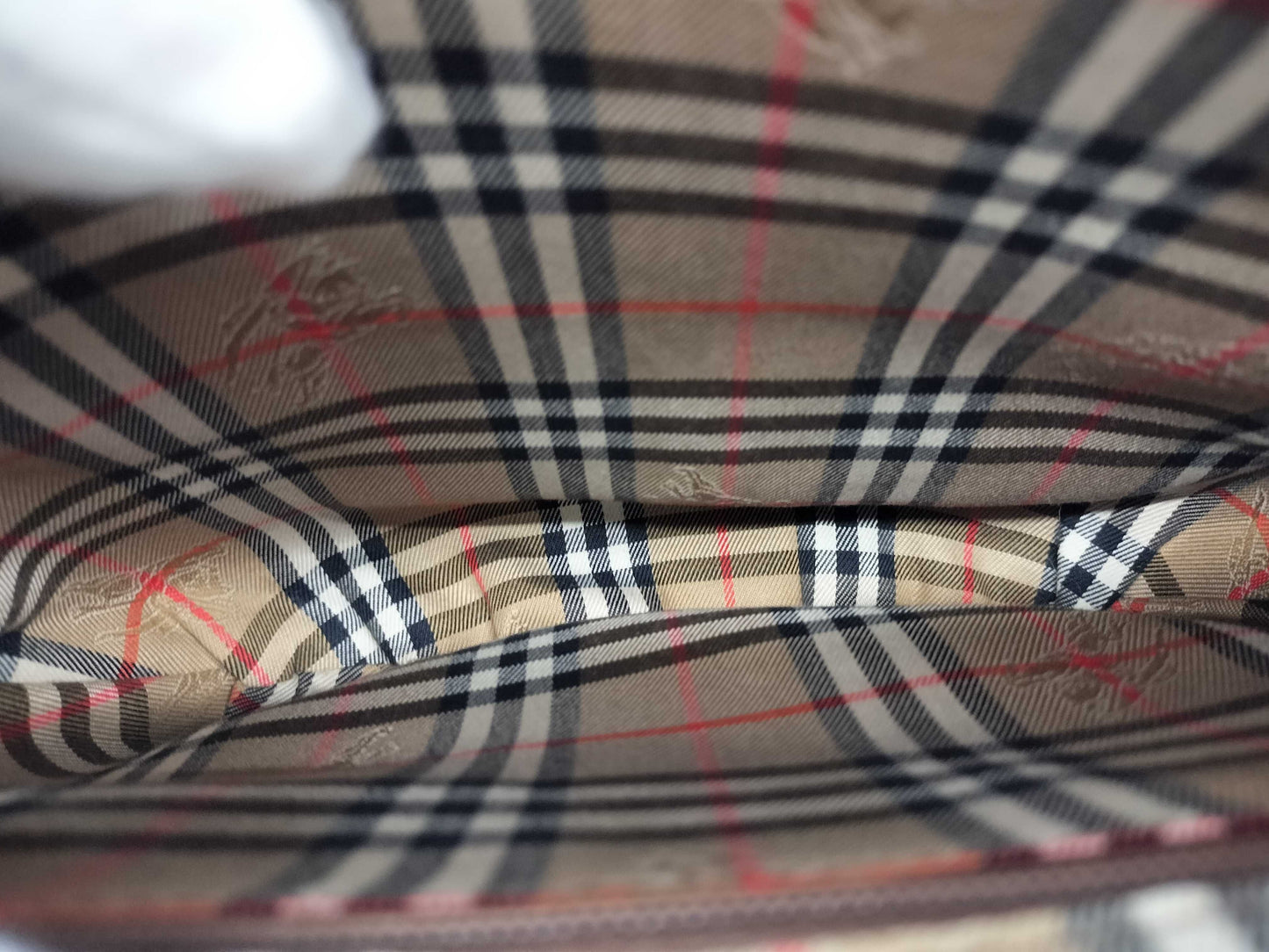 BURBERRY Leather Shoulder Bag