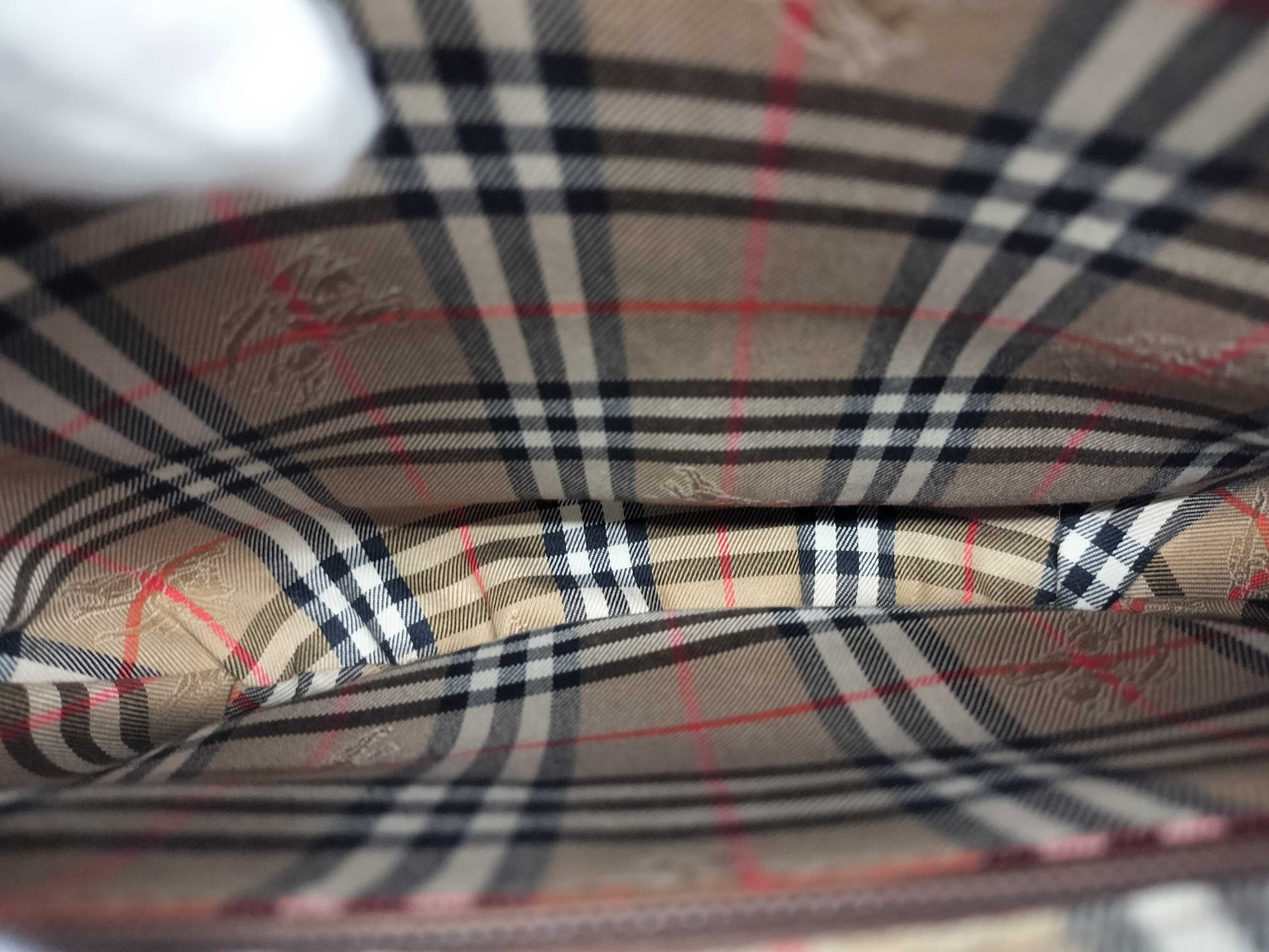 BURBERRY Leather Shoulder Bag
