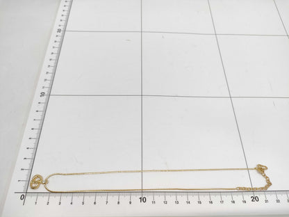 Dior G logo necklace necklace