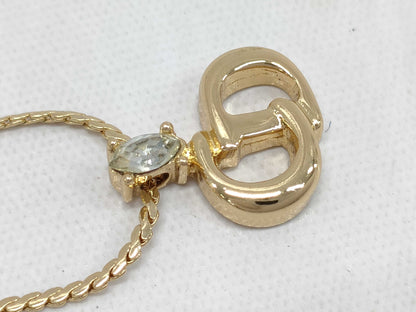 Dior G logo necklace necklace