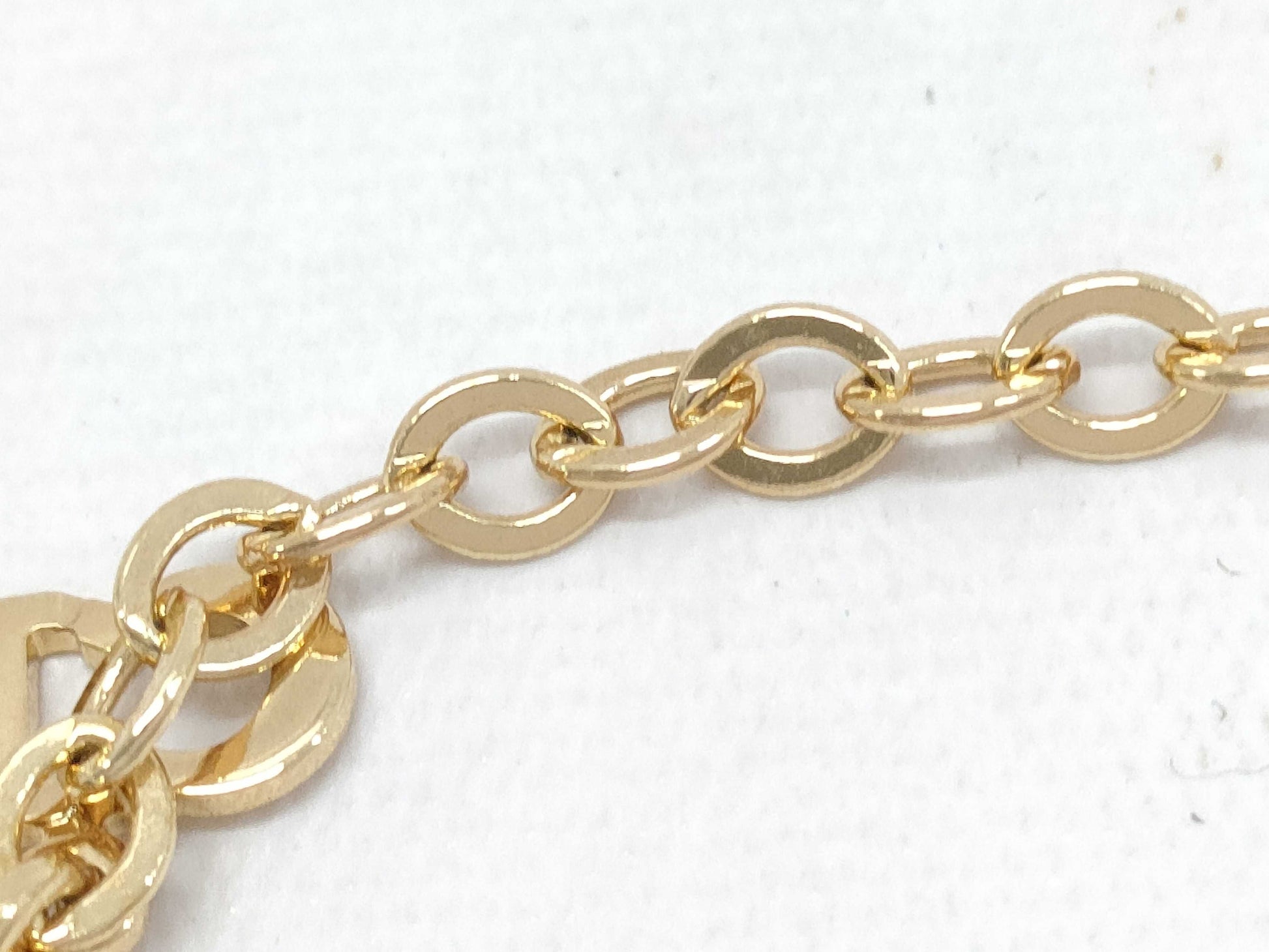 Dior G logo necklace necklace