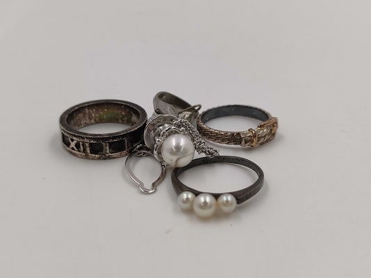 Tiffany & Co. Tasaki/Mikimoto etc. Accessory Set SV925 Ring