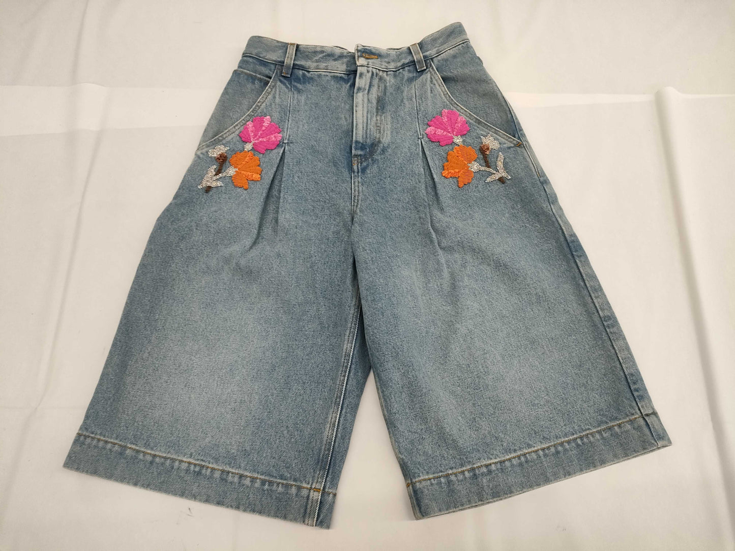 LOUIS VUITTON Bermuda Denim Pants CA36929 Unused Pants