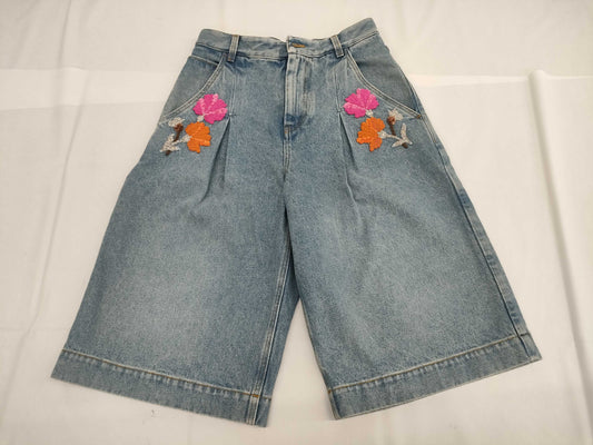 LOUIS VUITTON Bermuda Denim Pants CA36929 Unused Pants