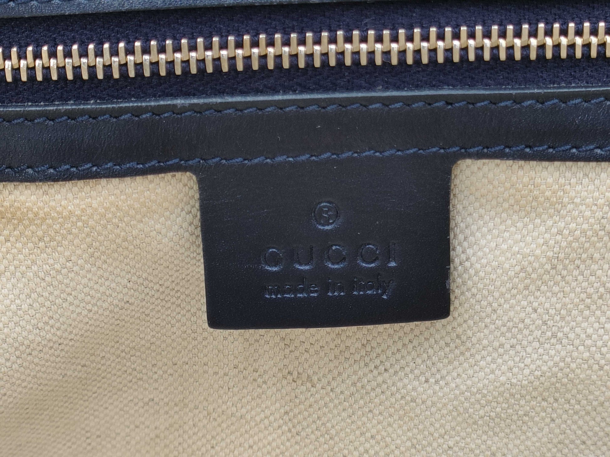 GUCCI Impreza 197953 Purple Tote Bag