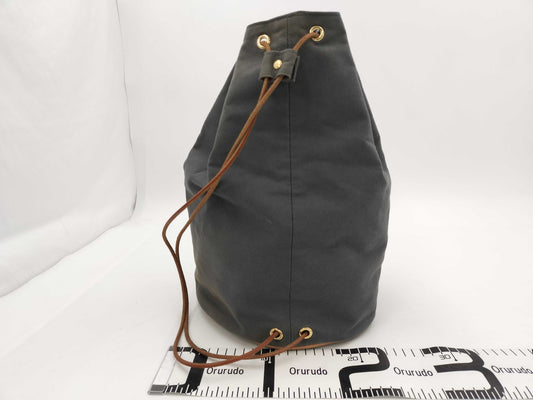 HERMES Polochon Mimir Gray Shoulder Bag