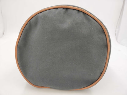 HERMES Polochon Mimir Gray Shoulder Bag