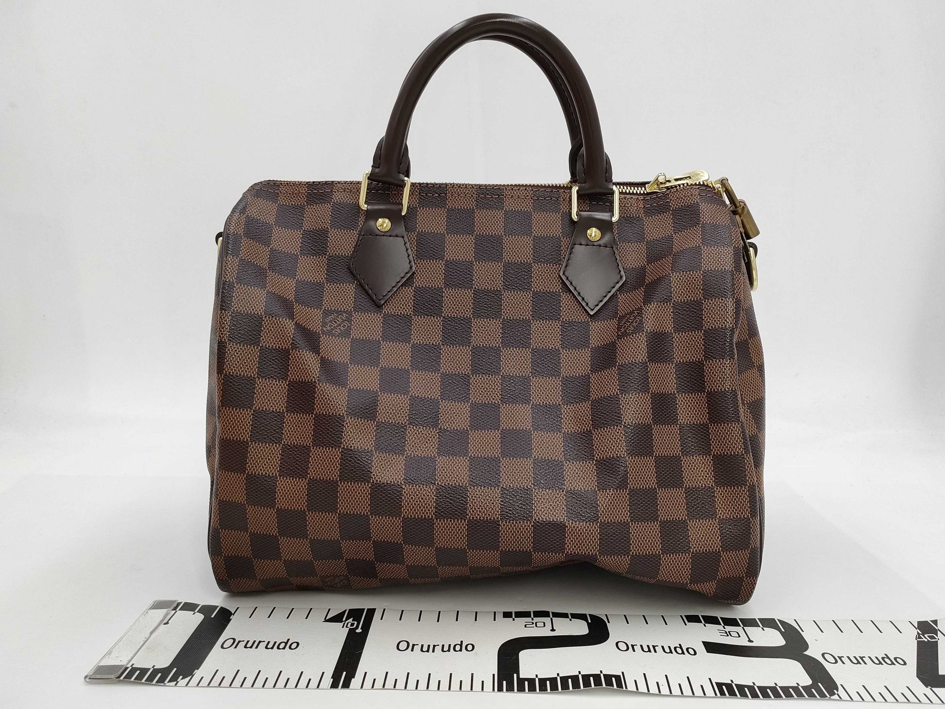 LOUIS VUITTON Damier N41183 Speedy Bandouliere 30 Boston Bag