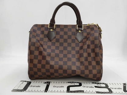 LOUIS VUITTON Damier N41183 Speedy Bandouliere 30 Boston Bag