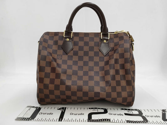 LOUIS VUITTON Damier N41183 Speedy Bandouliere 30 Boston Bag