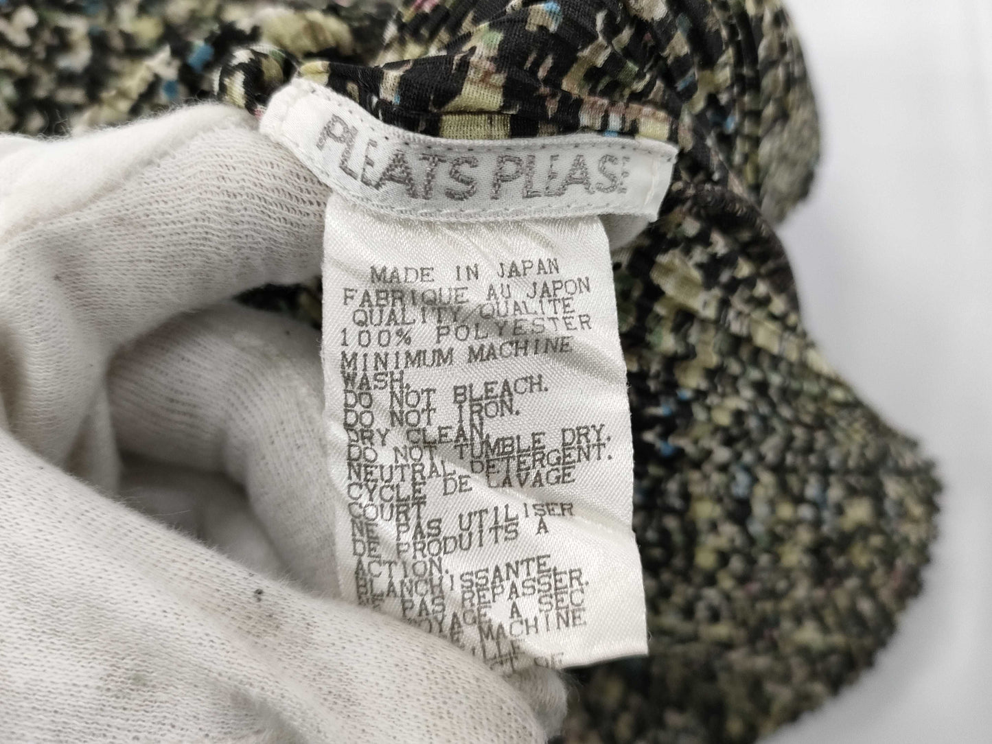 ISSEY MIYAKE Pleats Please Tops Patterned Tops