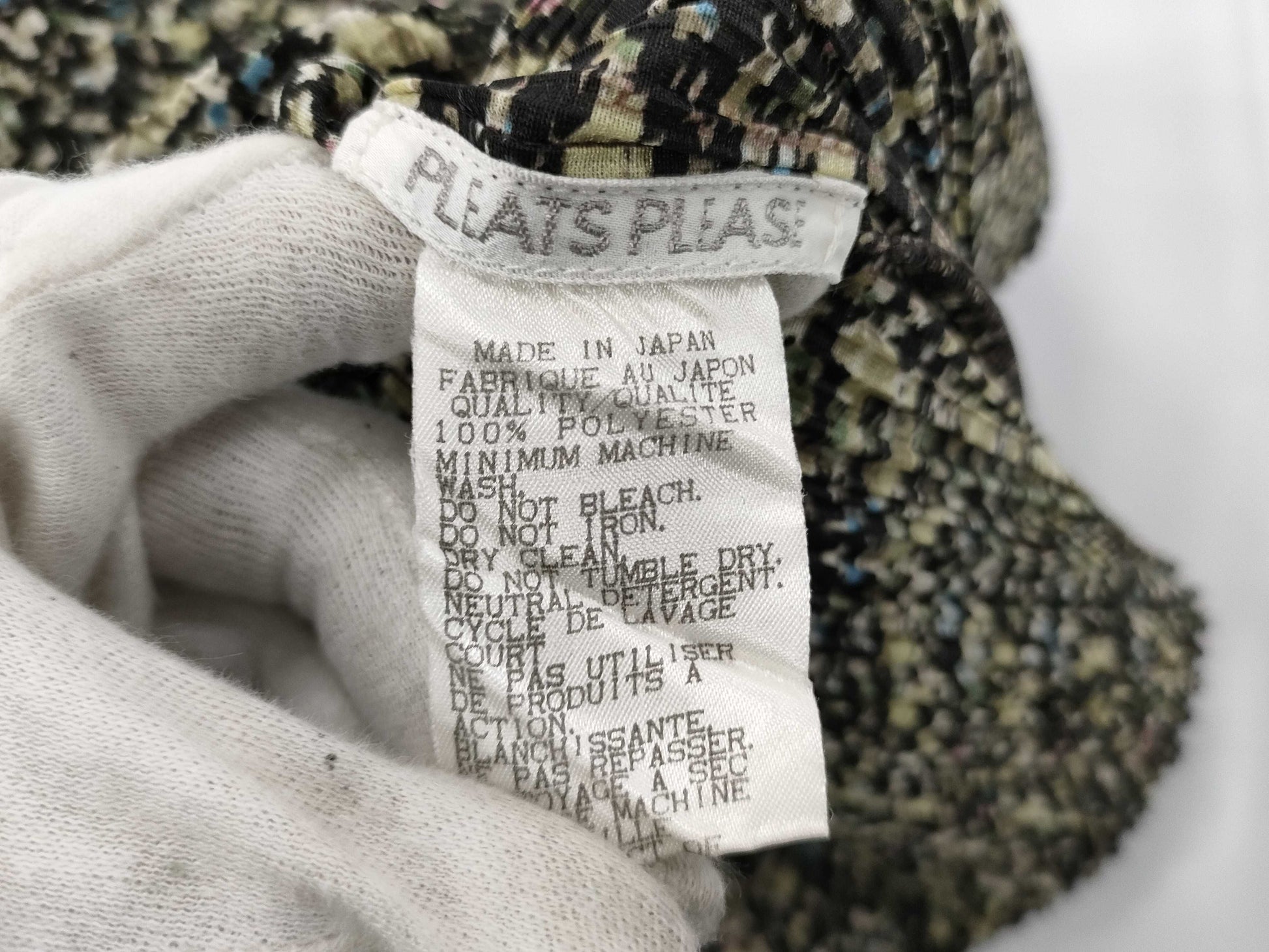 ISSEY MIYAKE Pleats Please Tops Patterned Tops