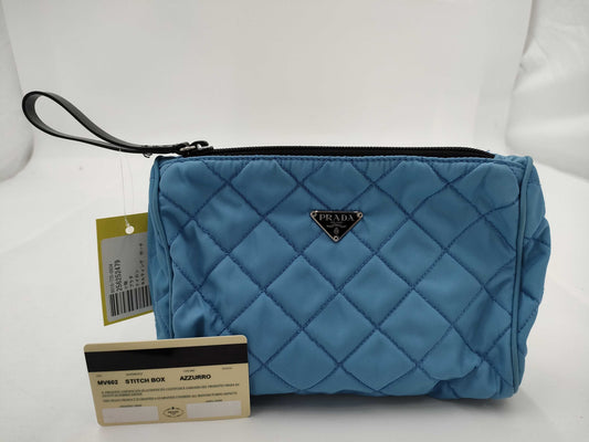 PRADA Nylon Quilted Pouch Pouch