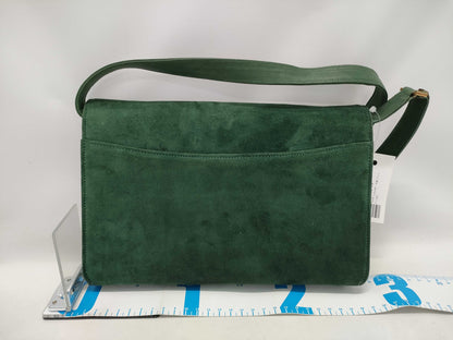 GUCCI Old Velour Shoulder Bag with Gloves and Coin Case