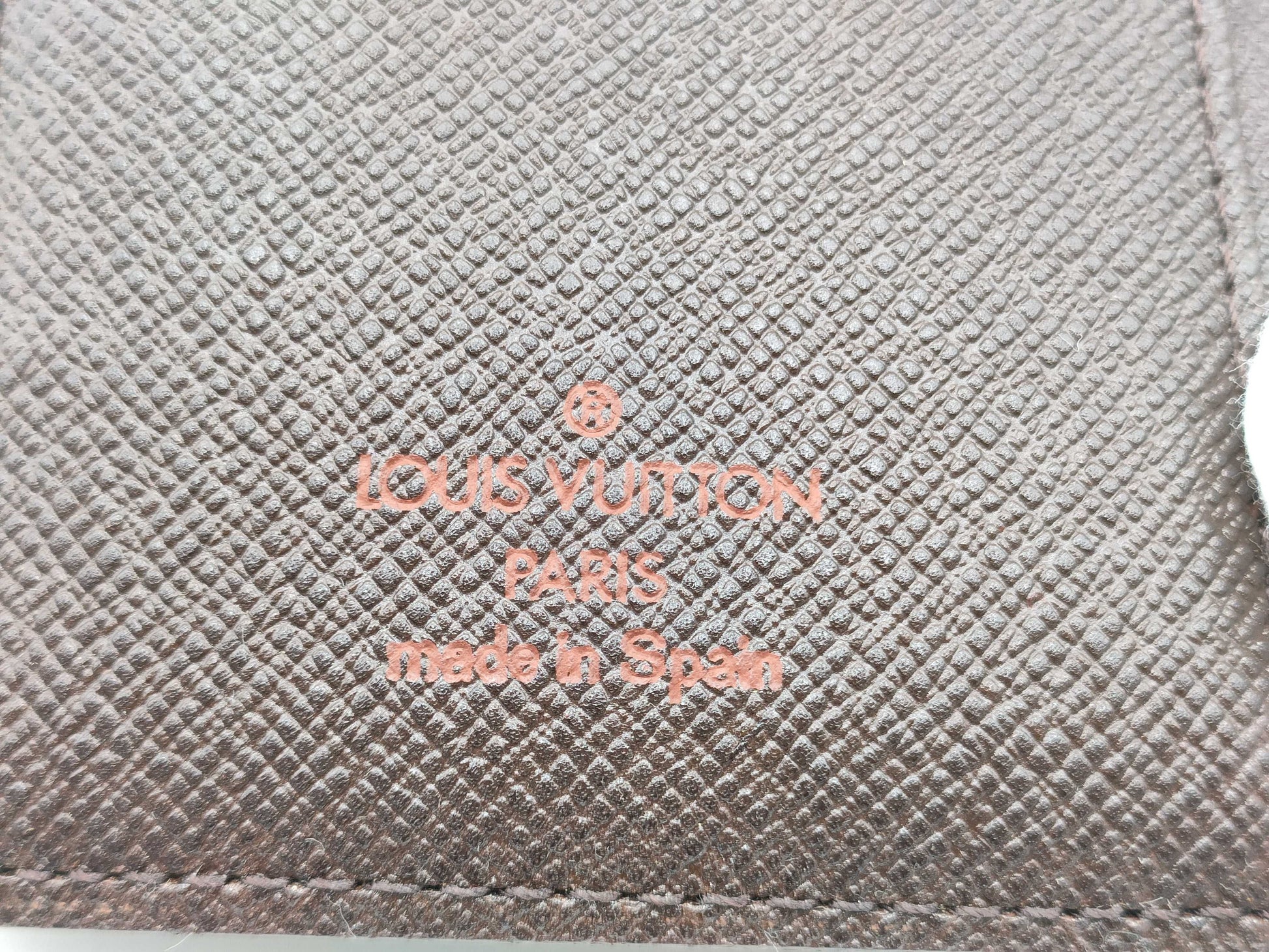 LOUIS VUITTON CA1929 Damier Agenda Notebook Cover