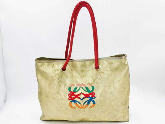 LOEWE Anagram Multicolor Tote Bag