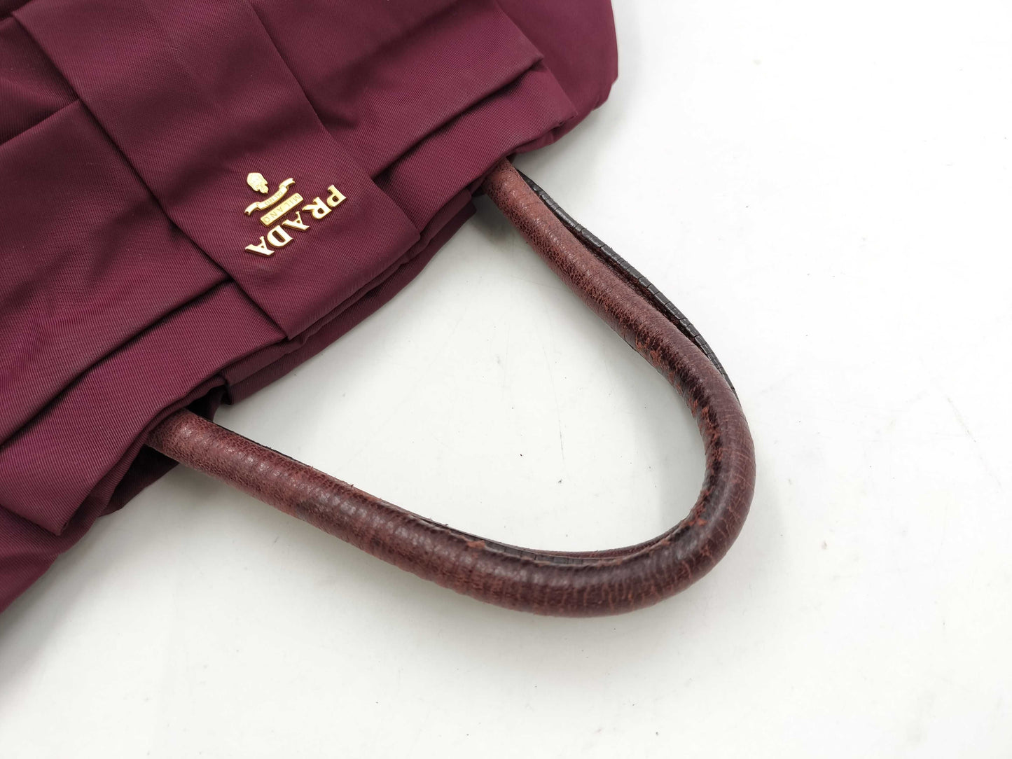 PRADA Nylon Ribbon Handbag