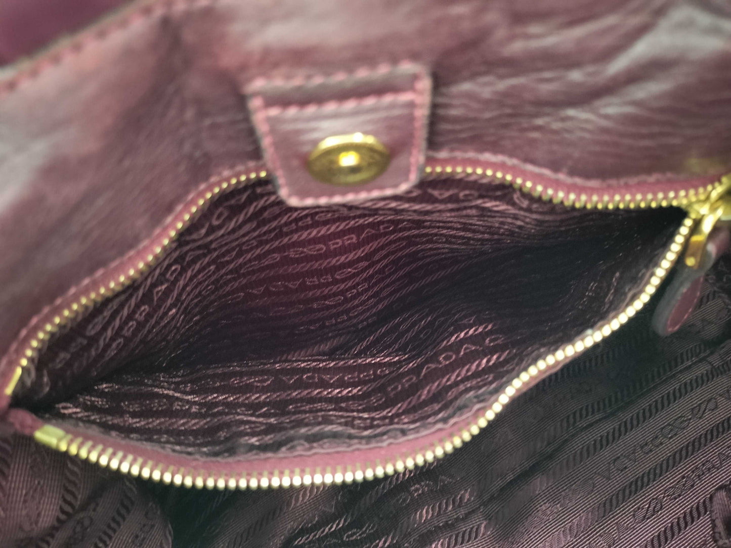 PRADA Nylon Ribbon Handbag