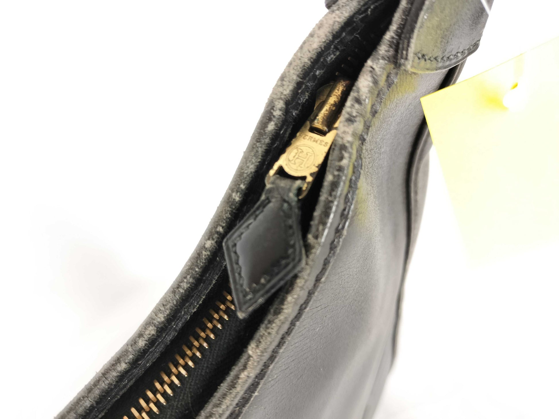 HERMES Trim 31 Box Calf Shoulder Bag