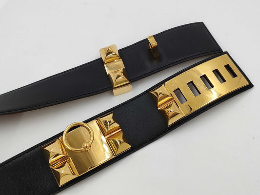 HERMES Collier de Chien Belt Belt
