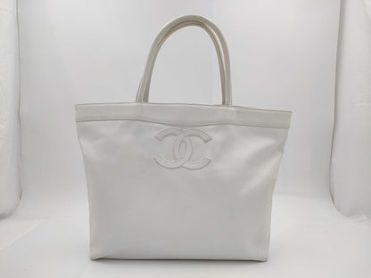 CHANEL Caviar Skin Coco Mark Caviar Skin Tote Bag Tote Bag