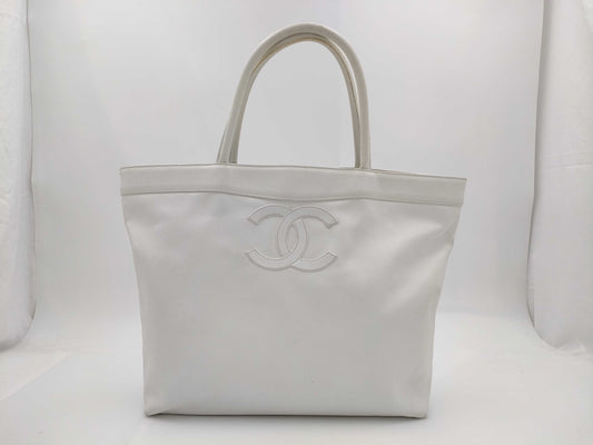CHANEL Caviar Skin Coco Mark Caviar Skin Tote Bag Tote Bag