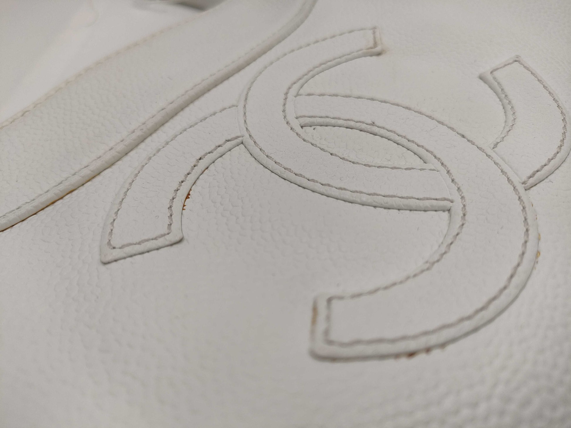 CHANEL Caviar Skin Coco Mark Caviar Skin Tote Bag Tote Bag