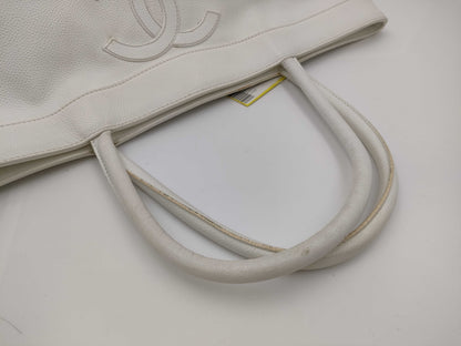 CHANEL Caviar Skin Coco Mark Caviar Skin Tote Bag Tote Bag
