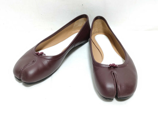 Margiela Tabi Flat Shoes Bordeaux Other Shoes