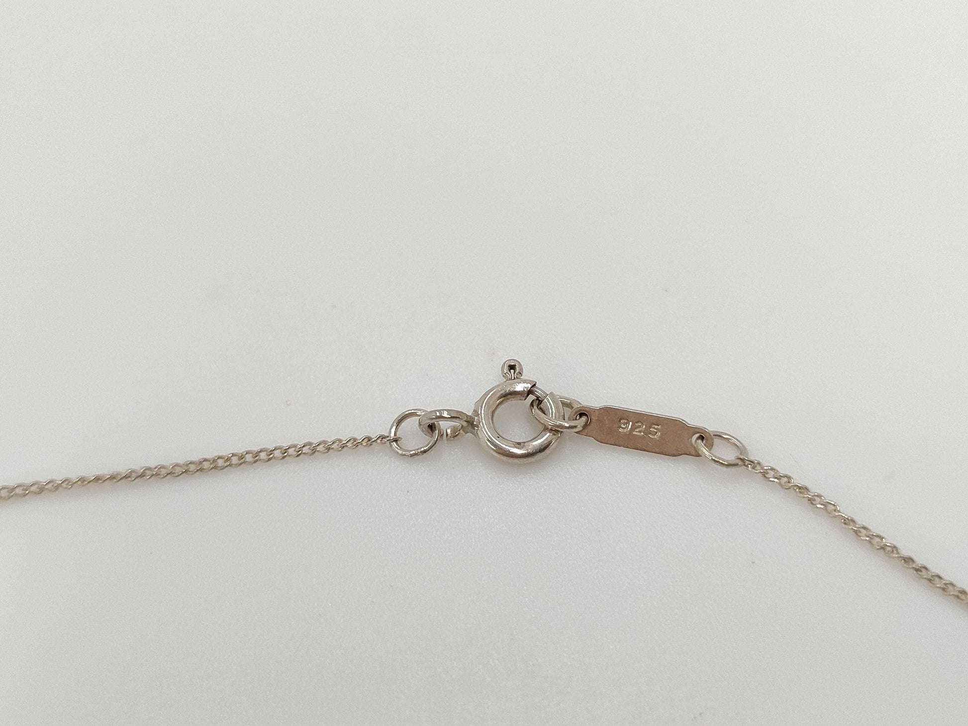 Tiffany & Co. Heart Ribbon Motif Necklace