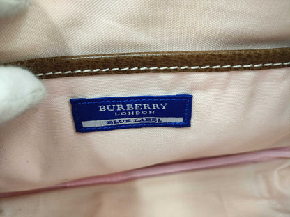 BURBERRY Blue Label Shoulder Canvas Shoulder Bag
