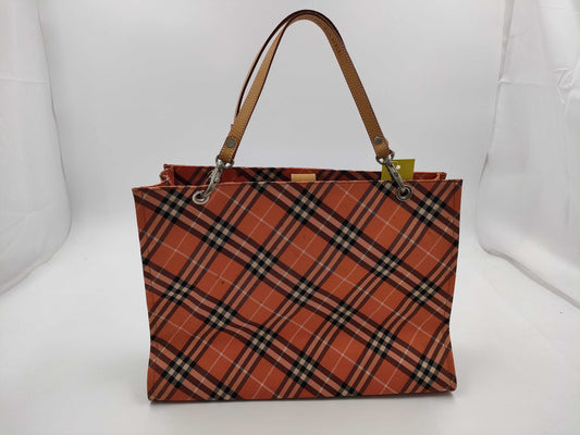 BURBERRY Blue Label Check Tote Bag