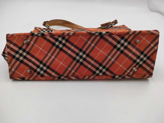 BURBERRY Blue Label Check Tote Bag