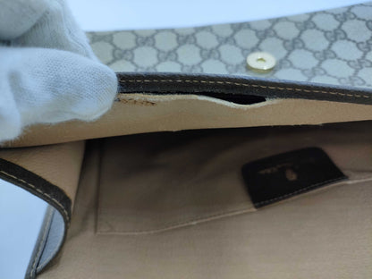 GUCCI GG Supreme Second Bag 156・01・031 Mocha Second Bag