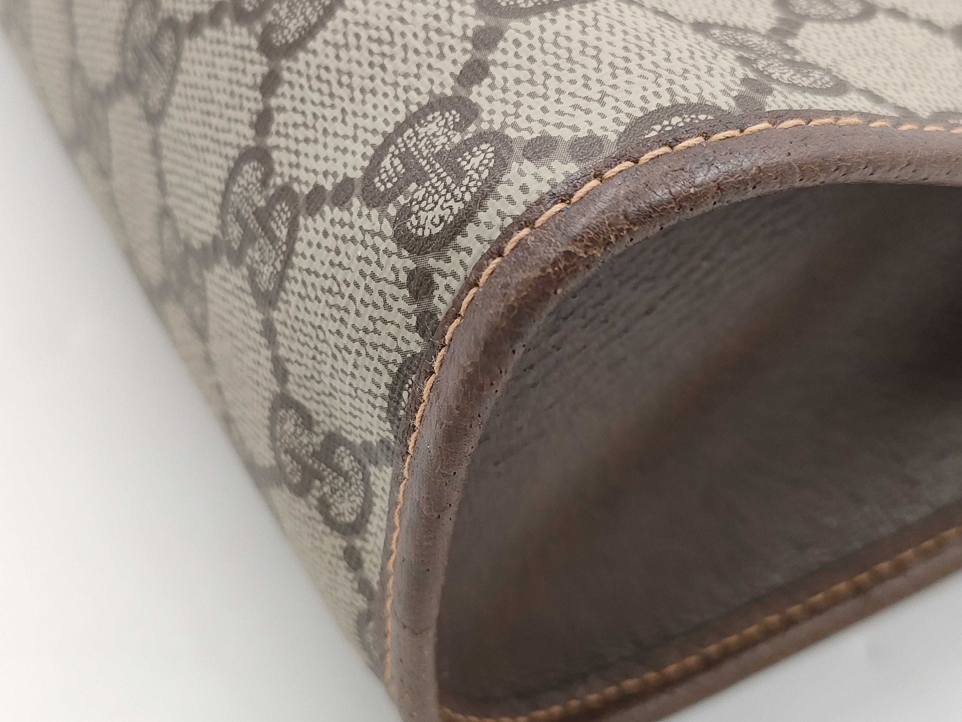 GUCCI GG Supreme Second Bag 156・01・031 Mocha Second Bag