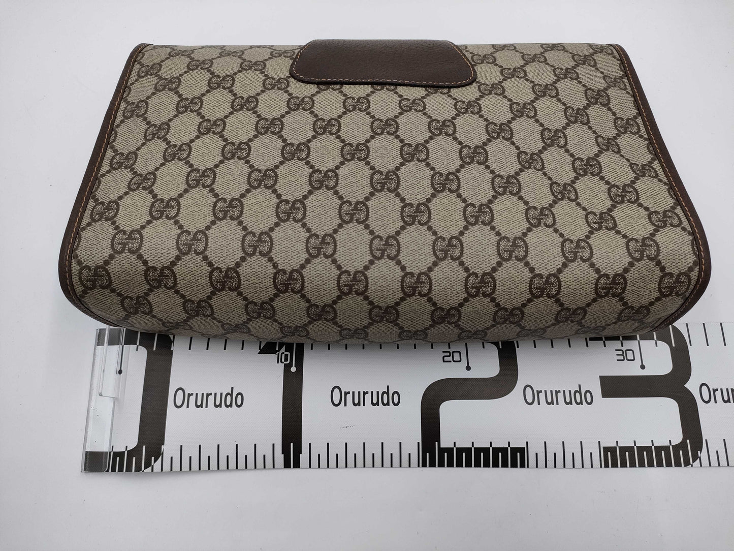 GUCCI GG Supreme Second Bag 156・01・031 Mocha Second Bag