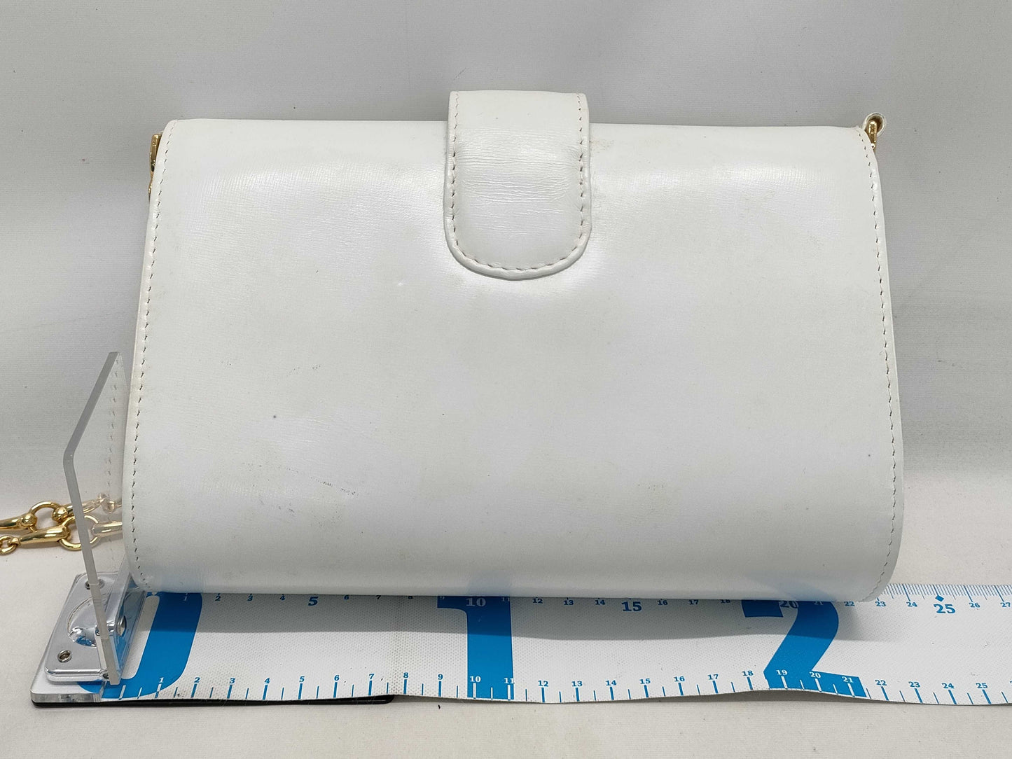 GUCCI Old Leather Chain Shoulder Bag
