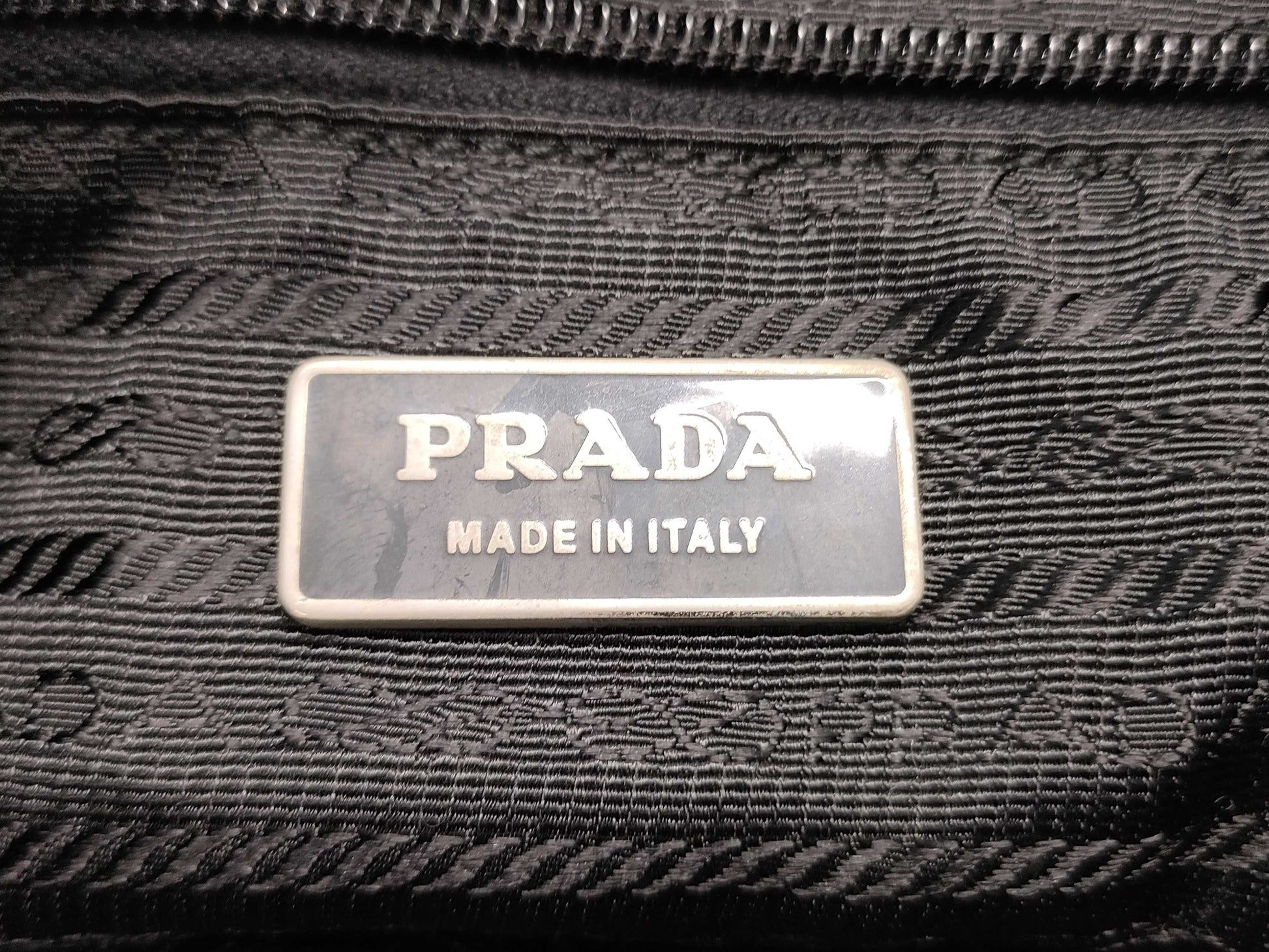 PRADA nylon one-shoulder shoulder bag