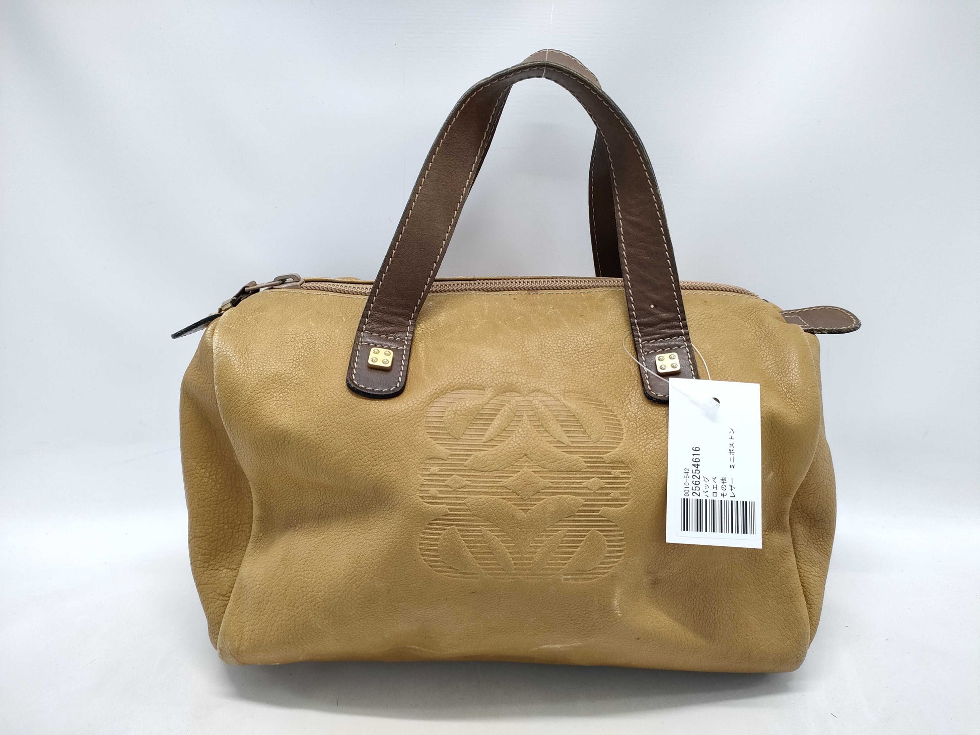LOEWE Leather Mini Boston Bag