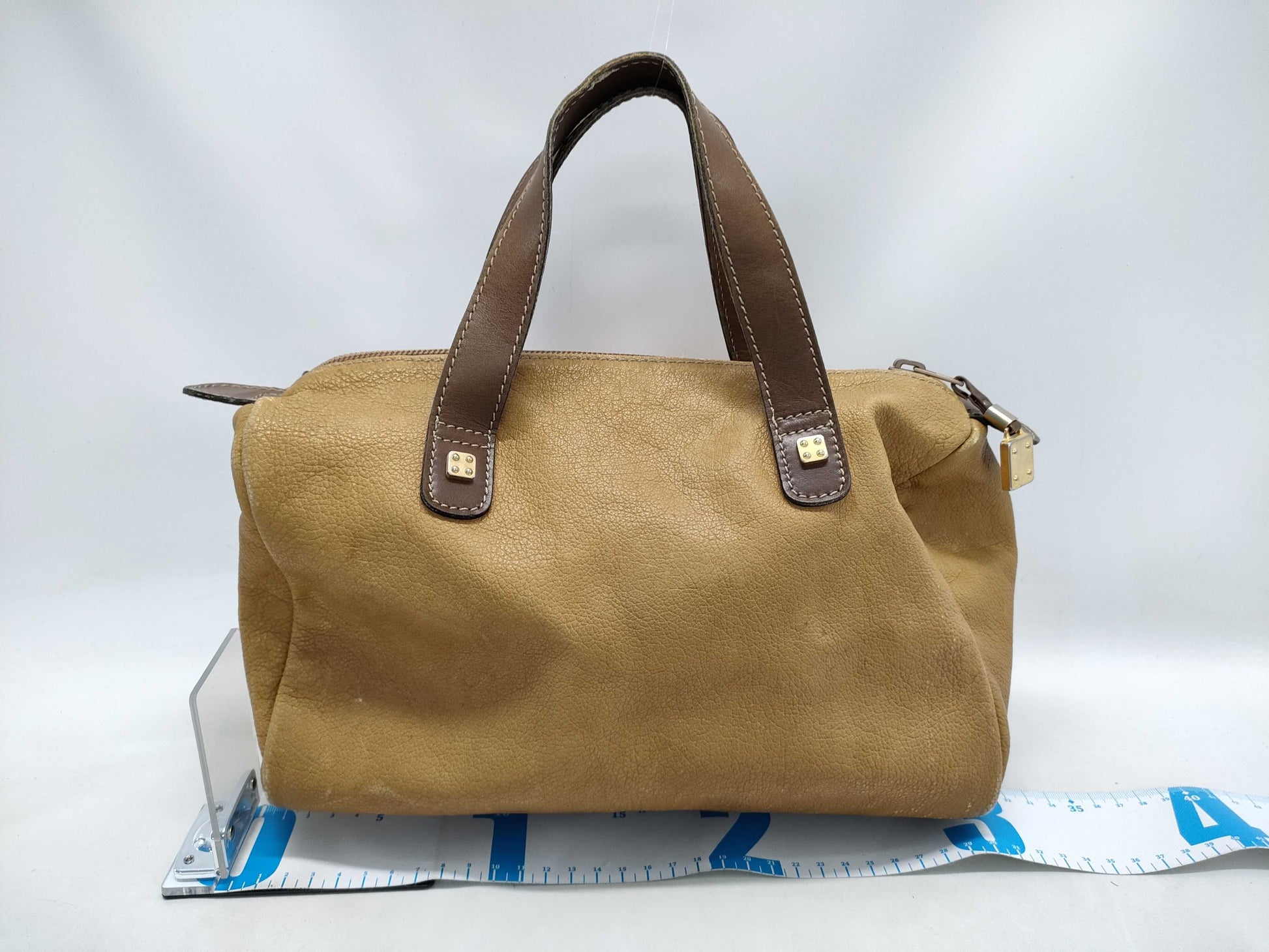 LOEWE Leather Mini Boston Bag