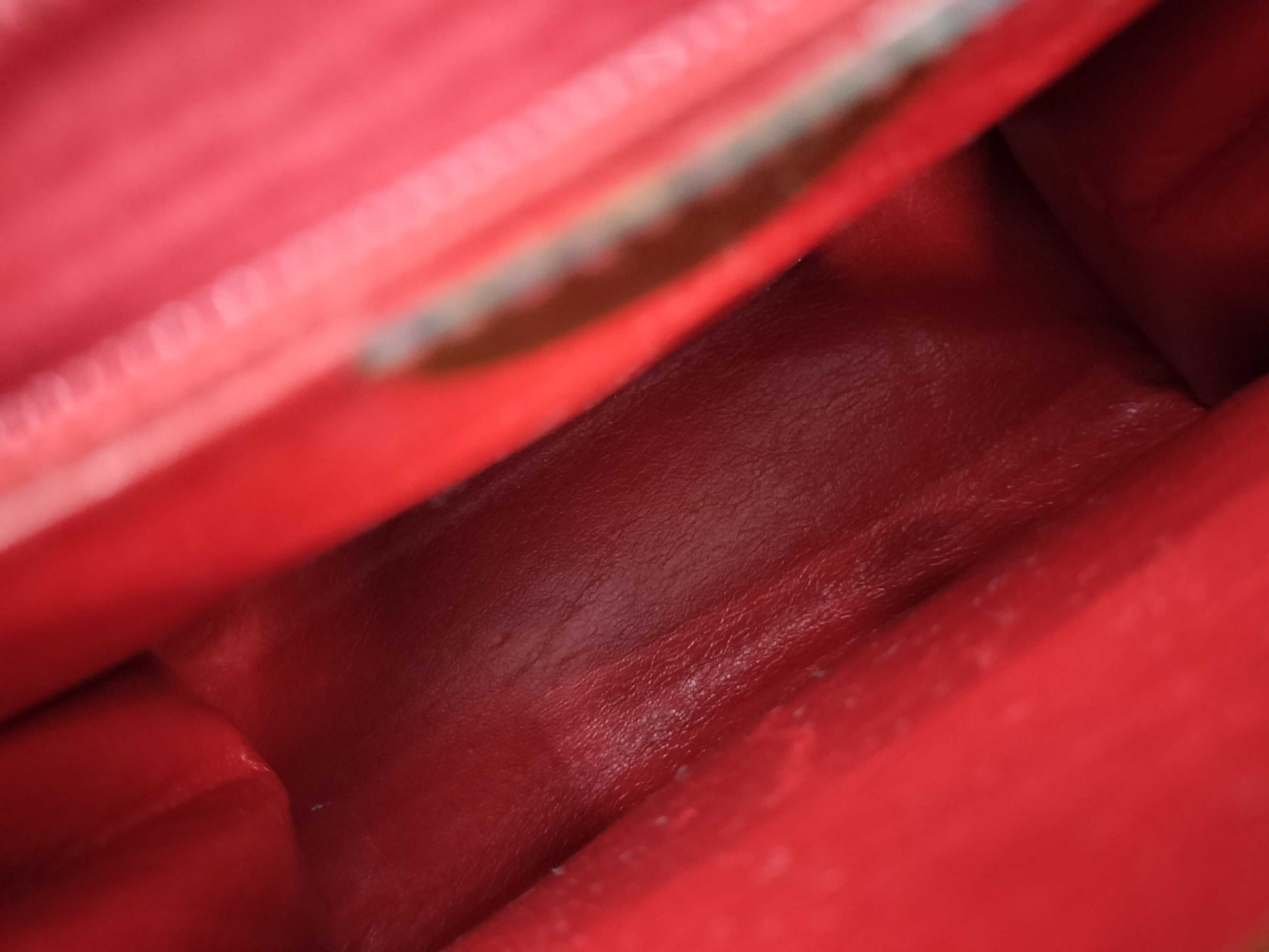 CELINE Calfskin Kelly-style Handbag